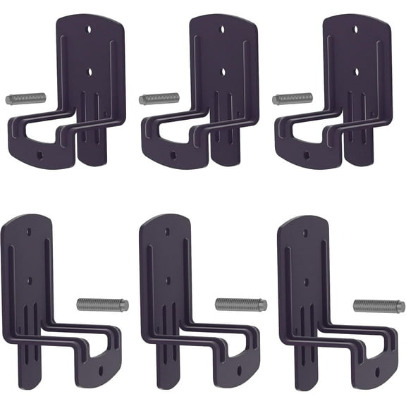 RONDURE Mattress Grippers - Set of 6, Non-Slip Pads for Metal Bed Frame, Queen King Size Adjustable Stabilizer