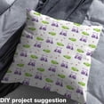 thumbnail image 2 of Homewish Kids Ball Game Fabric by the Yard 2 Yard,Golf Car Room Decor Fabric by the Yard,Green Purple White Fabric for Sewing For Teens,Ultra Soft Home Decor, 2 of 6