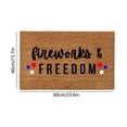 thumbnail image 3 of Memorial Day Saving!4th of July Decorations, Independence Day Non Slipss Doormat Patriotic Patterns Entrance Rug Durables Easys Clean Indoor Outdoor Entryway Floor Mat, 3 of 7