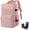 Pink, variant on Lunapack Vacuum Backpack- Expandable Vacuum Compression Travel Backpack, Large Capacity Waterproof Carry-On Luggage