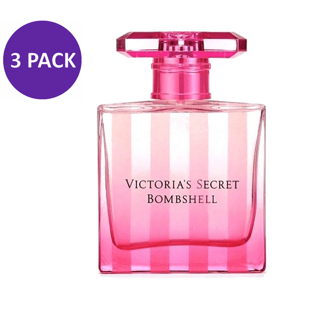 Victoria’s Secret Bombshell Eau De Parfum Spray 1 fl Oz (3 PACK