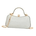 thumbnail image 4 of Bolso de hombro jinwen Mujer Moda Durable Plata, 4 of 8