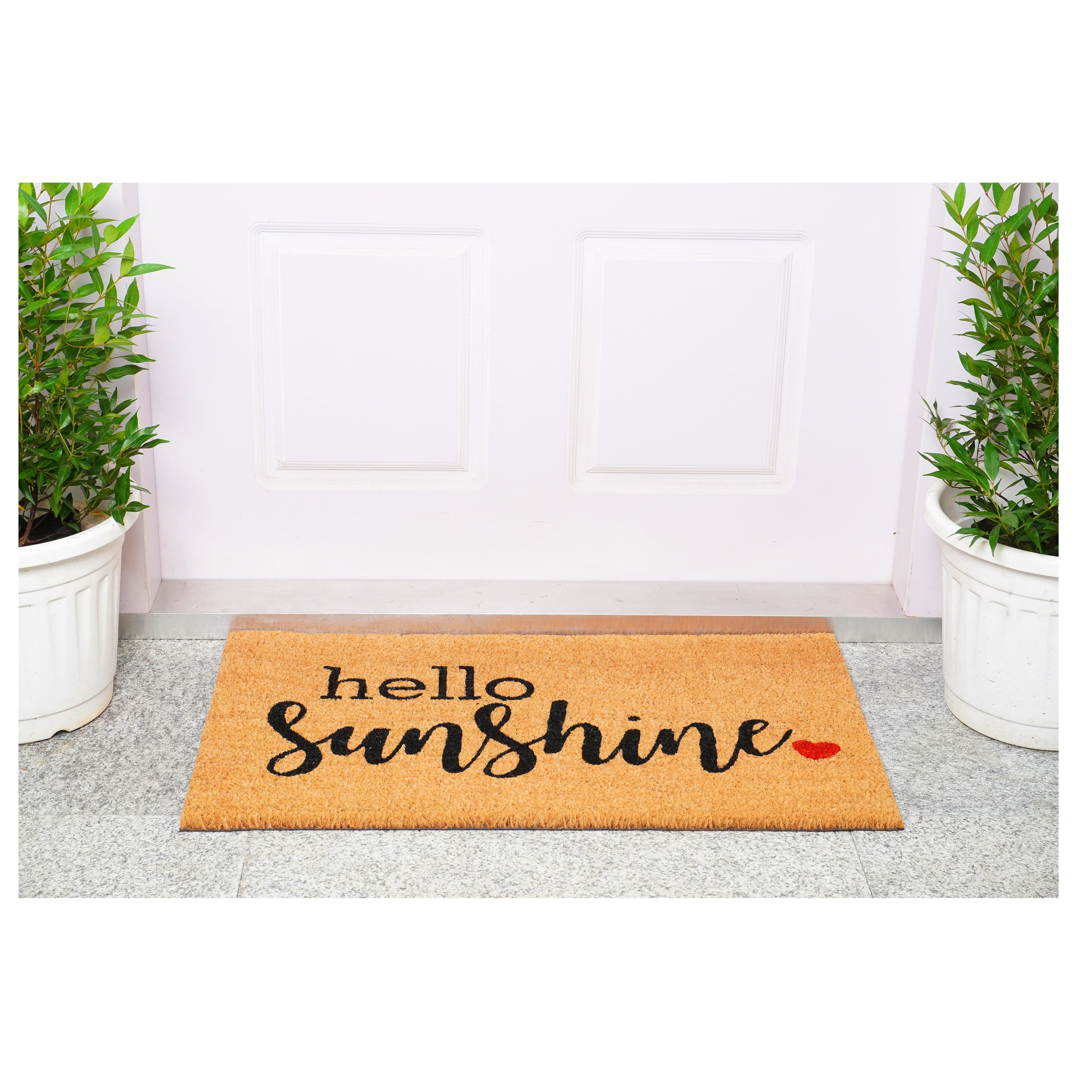Calloway Mills 108453048 Hello Sunshine Doormat, 30" x 48"