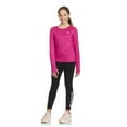 thumbnail image 2 of Reebok Girl’s Athletic Long Sleeve Performance Top, Sizes 4 – 18, 2 of 4