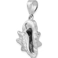 thumbnail image 4 of Sterling Silver Polished 3D Conch Shell Pendant(Length 35.27) - Jbsp, 4 of 5