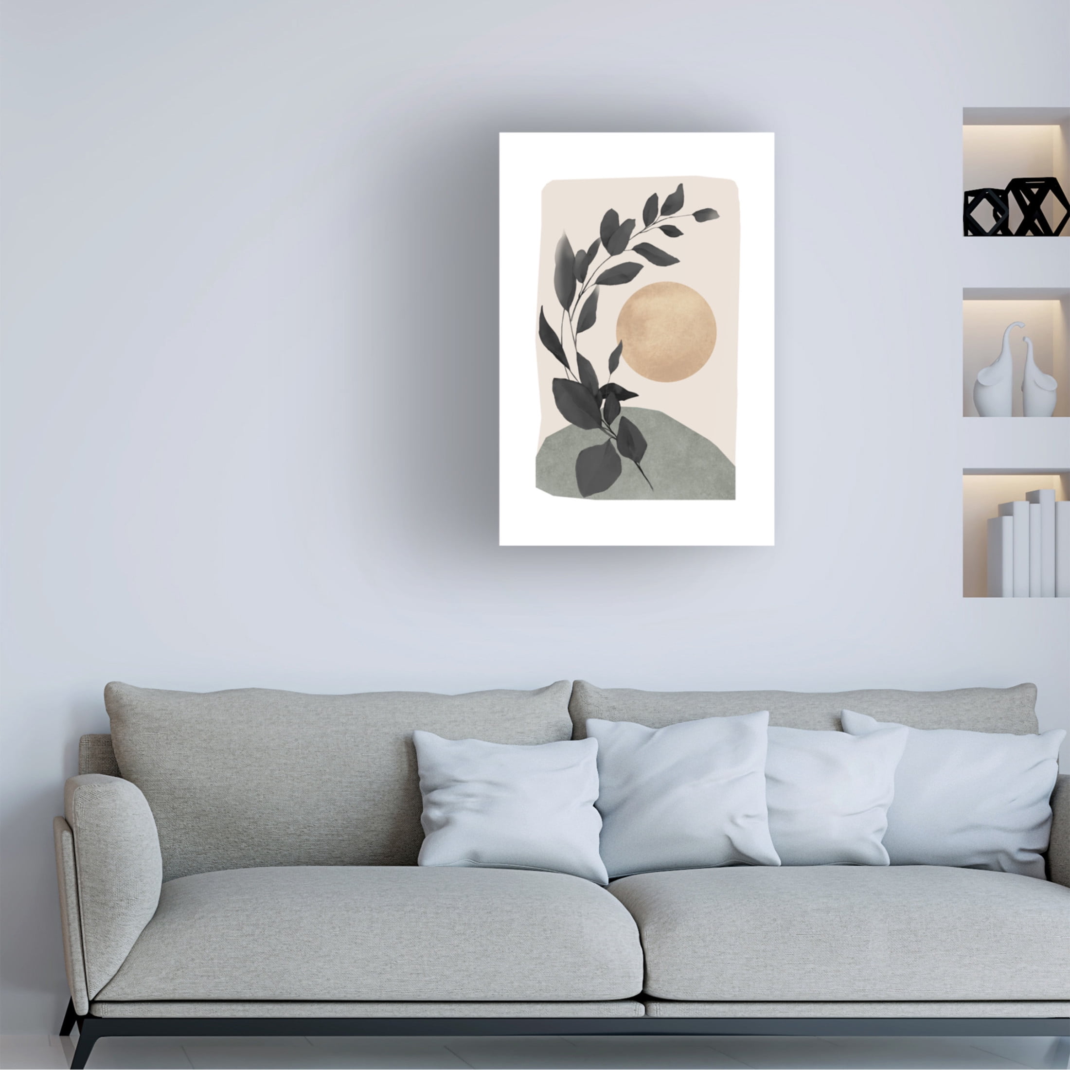 Trademark Fine Art Melloi Art Prints G Canvas Wall Art