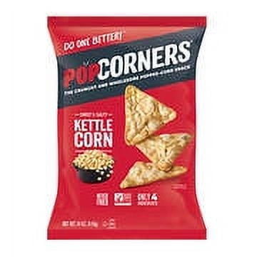 PopCorners Kettle Corn Popped Corn Chips, 18 oz.