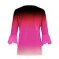 thumbnail image 4 of Plus Size Womens Shirts Casual Womens Sports Tops With Built In Bra Dressy Summer Tops for Women Over 50 Hide Belly Tunic 2025 Summer, 4 of 5