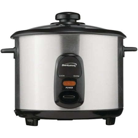 Brentwood Appliances TS-10 5-cup Stainless Steel Rice