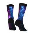 thumbnail image 5 of Funny Novelty Colorful Socks Universe Nebula Galaxy Patterned Casual Crew Socks, 5 of 7