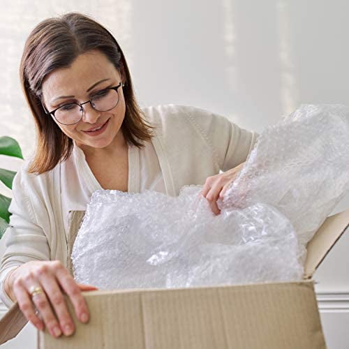 uBoxes Bubble Roll 12" Wide x 24 ft Small Wrap 3/16" Perf Every 12"