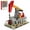 Oil Pumping Machine, variant on Honchoes Oil Refinery Building Blocks Set Compatible with Lego Petrochemical Factory Station Architecture for Adults 734Pcs