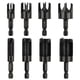 thumbnail image 1 of Plug Cutter, 8Pcs Wood Plug Cutters Drill Bit Set with 1/4 Hex Shank, Straight and Tapered Taper Cut, 1 of 5