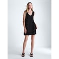 thumbnail image 2 of Scoop Women's and Women's Plus Embroidered Mini Dress, Sizes XS-4X, 2 of 5