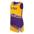 thumbnail image 2 of Girls Youth Colosseum Purple LSU Tigers Lollipop Park Cheer Two-Piece Set, 2 of 3