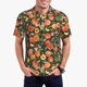 thumbnail image 1 of Balery Fruits Peach Camisa Polo de Hombre con Estampado, de Manga Corta y Tejido Medio, Camisa Tipo Golf Polo-Small, 1 of 6