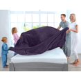 thumbnail image 3 of Colcha de forro polar Blanket Utopia, tamaño completo, color morado, 300 g/m², 230 x 210 cm, 3 of 8