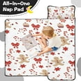 thumbnail image 4 of Red Christmas Gingerbread Man Pattern Toddler Nap Mats for Kids Preschool,50"x20" Sleeping Mat Bag or Kids,Toddler Sleeping Bag,Toddler Nap Mat or Daycare, 4 of 6