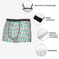 thumbnail image 6 of Balery Cute Corgi Head Men's Boxer Briefs, Soft and Breathable Cotton Underwear with nylon Waistband-X-Large, 6 of 9