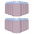 thumbnail image 1 of Mangas para Enfriar Latas PartyPrints Blush 25 Paquetes 355 mL 473 mL, 1 of 7