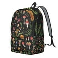 thumbnail image 2 of Magical Forest Mushroom Backpack, Waterproof School Bag with Whimsical Fairy Tale and Boho Design, 2 of 4