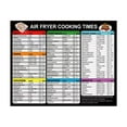 thumbnail image 1 of Reliable Magnetic Cooking Times Chart for Air Fryer Grasp Cooking Times Easily, 1 of 8