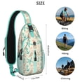 thumbnail image 4 of Funny Mythical Axolotl Sling Bag with Colorful Cute Cartoon Print, Lightweight Crossbody Backpack, Adjustable Strap, Durable Daypack for Daily Commuting and Outdoor Activities, 4 of 6