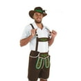 thumbnail image 5 of Fun Shack Mens Lederhosen Costume Adult German Bavarian Beer Oktoberfest Halloween Black L, 5 of 6