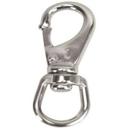 

Stainless Steel Swivel Eye Boat Snap - Size 1