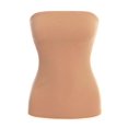 thumbnail image 3 of MixMatchy Women's Basic Solid Stretchy Cotton Long Bandeau Tube Top, 3 of 5