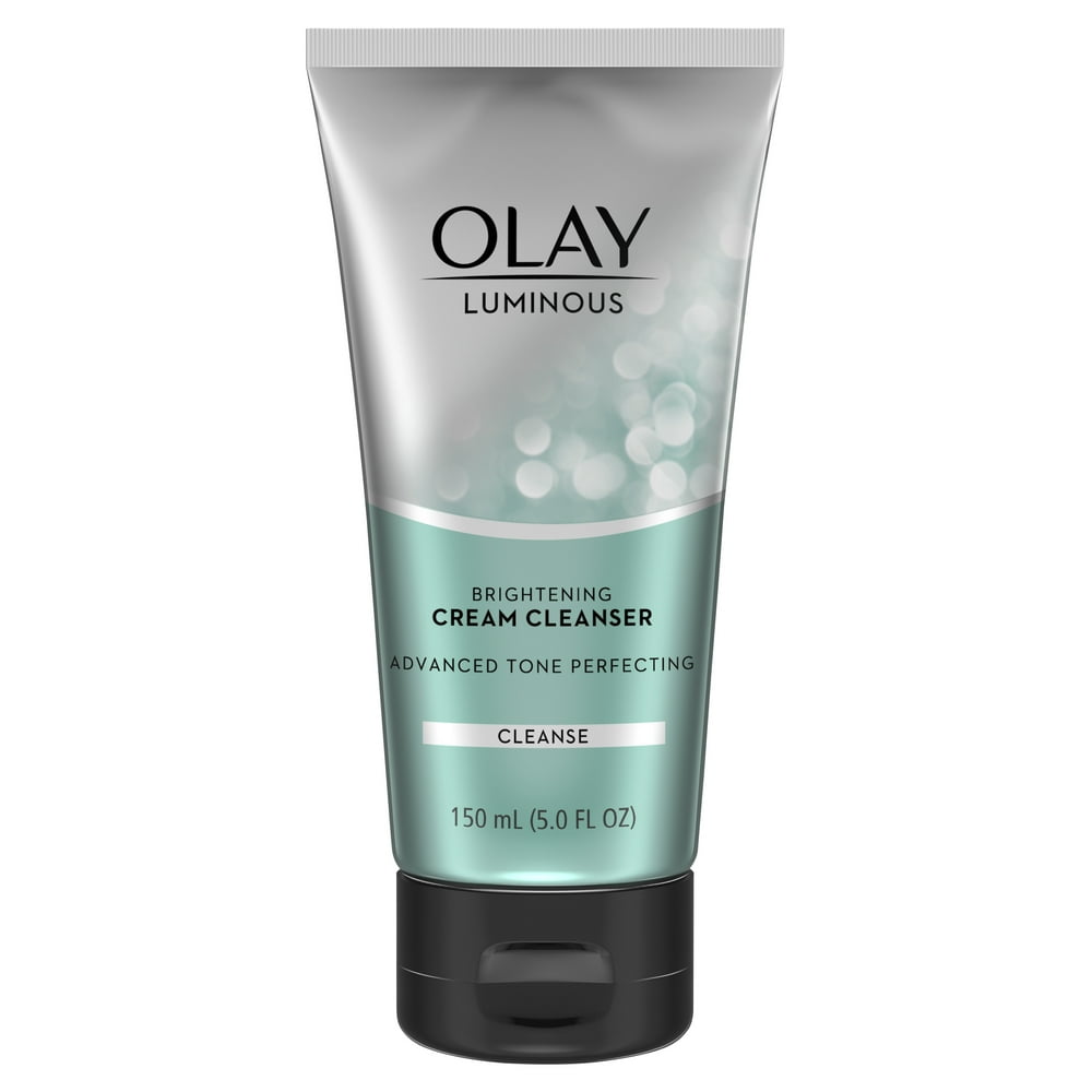 Olay Luminous Cream Face Cleanser, Brightening, 5 fl oz