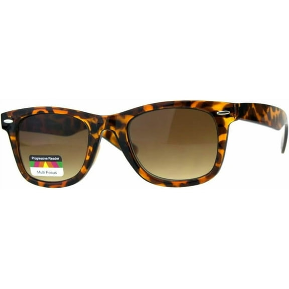 Focus Progressive Reading Sunglasses 3 Powers in 1 Reader Square Frame