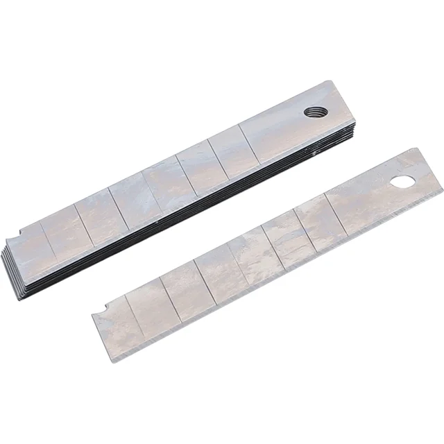 JUEGO 10 PIEZAS DE CUCHILLAS DE RECAMBIO DE 18 MM | BGS 7971