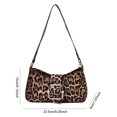 thumbnail image 2 of Hobo Hombro para Mujeres LEOPARDLE PU Bolso Hebilla Cuero Compra Viajes, 2 of 7