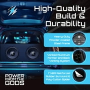 4) HIFONICS HFX12D4 12 2400W Car Audio DVC Subwoofers Power Bass Subwoofers