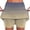 Beige, variant on FASHOFT Tennis Skirt For Women Mid Waist Gradient Printed Fake Two Piece Skort With Pockets For Casual Sports Wear Womens Athletic Skirts Beige
