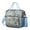 Sky-blue-11, variant on Retro Floral Paisley Lunch Box - Large Leakproof Cooler Bag with Multi-Pocket Design, Stylish & Practical for Work & Gym