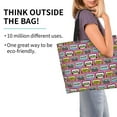 thumbnail image 2 of Disketp Retro Cassette Tote Bag for Women, Handbag Shoulder Tote Bag, for Shopping and Travel, 2 of 8
