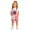 Blue-02, variant on Girls Rompers Lively Patriotic Print Sleeveless Square Neck Kids Minimalist Strap Short Jumpsuit Trendy Summer Outfit