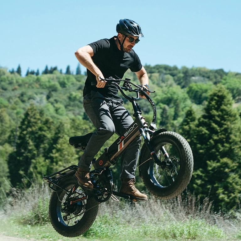 hi-yan⭐︎ Jasion Hunter Pro Electric Bike, 1000W Folding Ebike with 48V 15AH