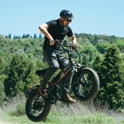 Jasion Hunter Pro Electric Bike for Adults, 1000W Folding Ebike with 48V 15AH Removable Battery, 20 x 4.0 Fat Tire Foldable Electric Bicycle, 80 Miles Range, App Control, UL 2849