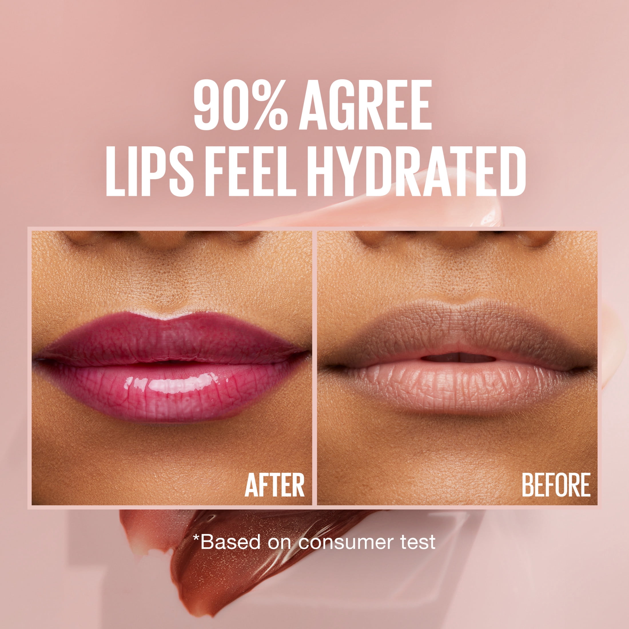 (2 pack) Maybelline Lifter Lip Glosses with Hyaluronic Acid, 025 Taffy