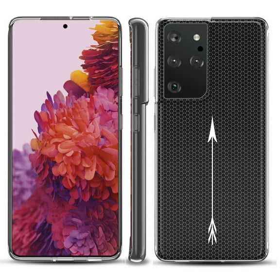 Slim-Fit Lightweight Protective Phone Case compatible with Samsung Galaxy S21 ULTRA 5G, by OneToughShield ® - Arrow