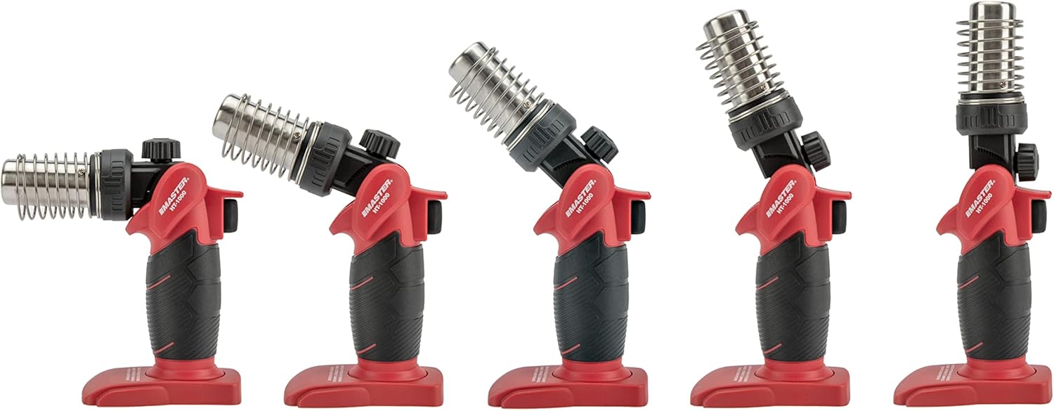 Master Appliance HT-1000 Butane-Powered Cordless Heat Gun Hot Air Gun for Shrink Tubing and Repairs
