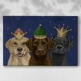 thumbnail image 2 of Christmas Labradors, Three Kings- Gallery Wrapped Canvas, 2 of 9