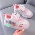 thumbnail image 4 of Godom Girls Sneakers Girls Flat Thick Bottom Non Slip Lightweight Mesh Upper Breathable Toddler/Little/Big Kid, 4 of 7