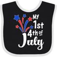 thumbnail image 3 of Inktastic My 1st 4th of July Fireworks Boys or Girls Baby Bib, 3 of 4