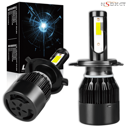 NSDXCT 2x H4/9003 LED Headlights Kit High/Low Beam Bulbs for 2004-2019 Chevrolet Aveo