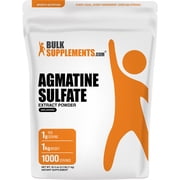 BulkSupplements Agmatine Sulfate Powder - 1 Kilogram (2.2 lbs)