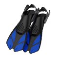 thumbnail image 4 of 2x Bas de Natation Flexibles Talon Ouvert Taille Professionnelle Bleu, 4 of 7